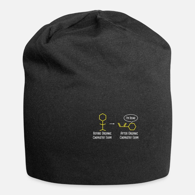 Chimie - Bonnet en jersey - noir