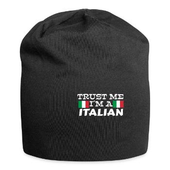 Italy - Jersey Beanie - black - Front