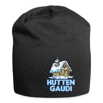 Cabanes Gaudi chalet ski chalet ski chalet - Bonnet en jersey - noir - Devant