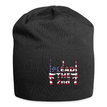 I Plead the 2nd America - Jersey Beanie - black - Front