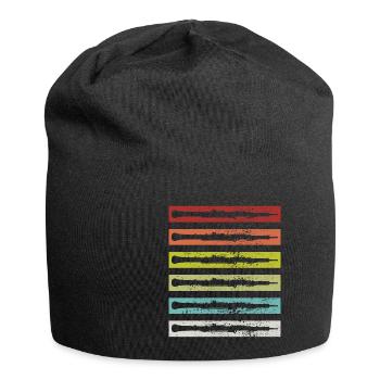 Oboe Vintage - Jersey Beanie - black - Front