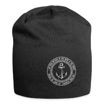 I am your anchor - Jersey Beanie - black - Front