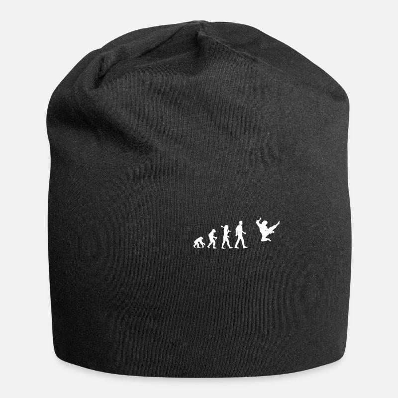 Kung Fu - Jersey-Beanie - Schwarz