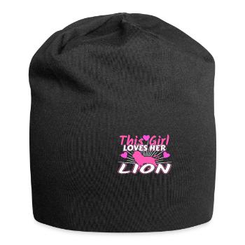 Lion - Bonnet en jersey - noir - Devant