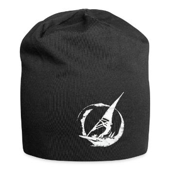 Planche à voile, surf, cadeau de kitesurf - Bonnet en jersey - noir - Devant