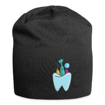 Cool Dentist Instruments Dentists gift - Bonnet en jersey - noir - Devant