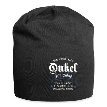 Man nennt mich Onkel Onkel Komplize Neffen m - Jersey-Beanie - Schwarz - Vorne