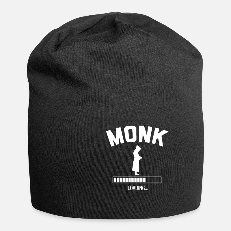 Future Monk - Jersey-Beanie - Schwarz
