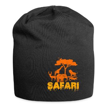 Safari-Tour - Jersey-Beanie - Schwarz - Vorne