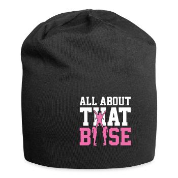 Cheerleading - Bonnet en jersey - noir - Devant