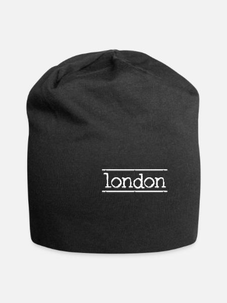 London London London - Jersey Beanie - black