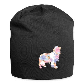 Cavalier King Spaniel Lustig Hund - Jersey-Beanie - Schwarz - Vorne