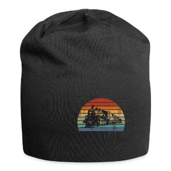 Züge - Jersey-Beanie - Schwarz - Vorne