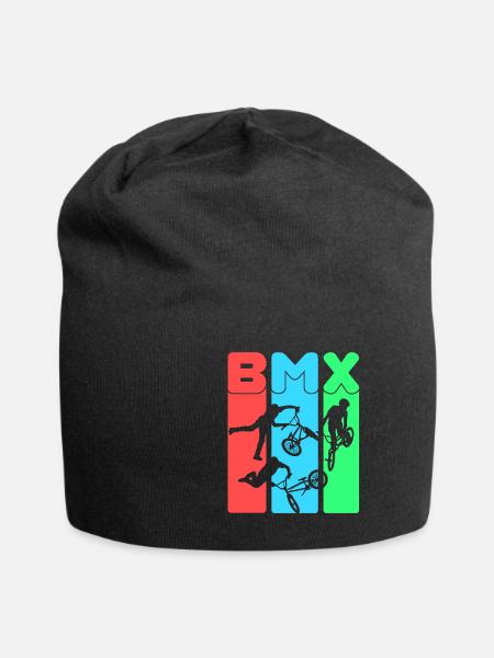 BMX - Bonnet en jersey - noir