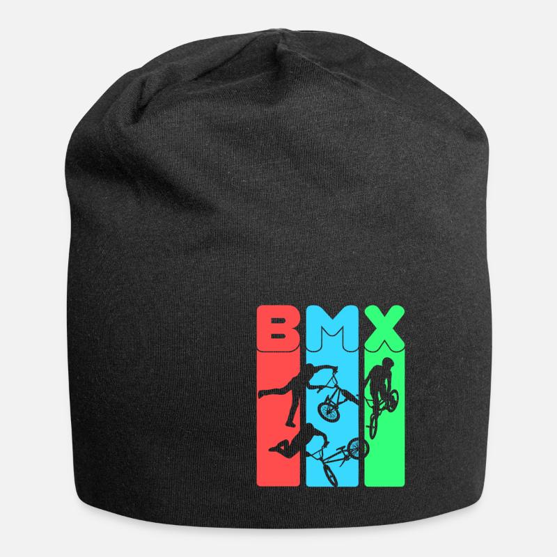 BMX - Bonnet en jersey - noir