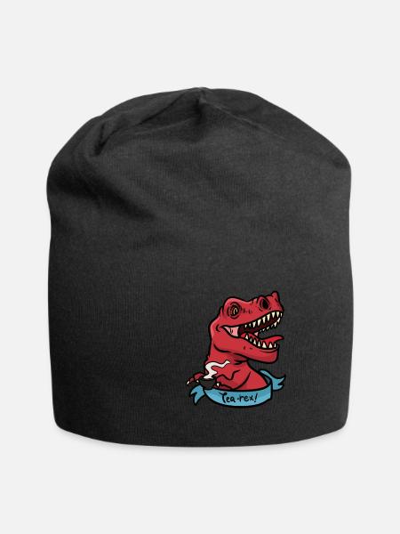 Tea Rex Tea Rex - Jersey Beanie - black