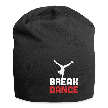 Breakdance Breakdance Breakdancing - Jersey-Beanie - Schwarz - Vorne