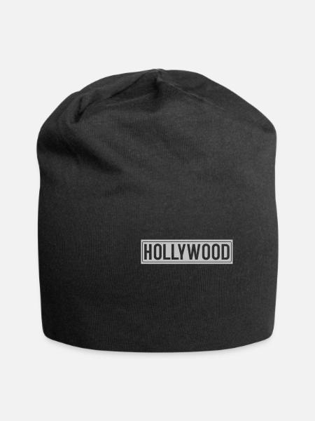 Hollywood - Jersey Beanie - black
