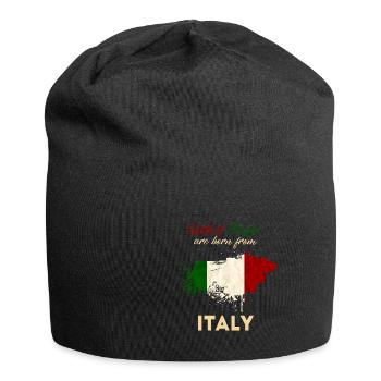 Italy - Jersey Beanie - black - Front