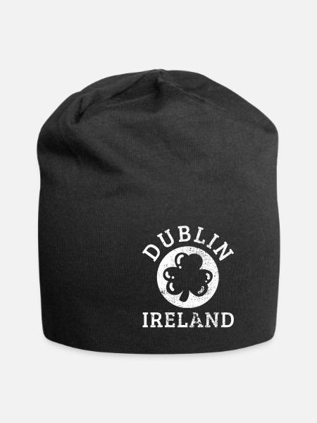 Dublin - Jersey Beanie - black