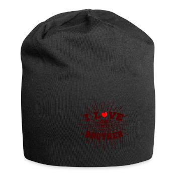 I love my brother I love my Brother - Jersey Beanie - black - Front