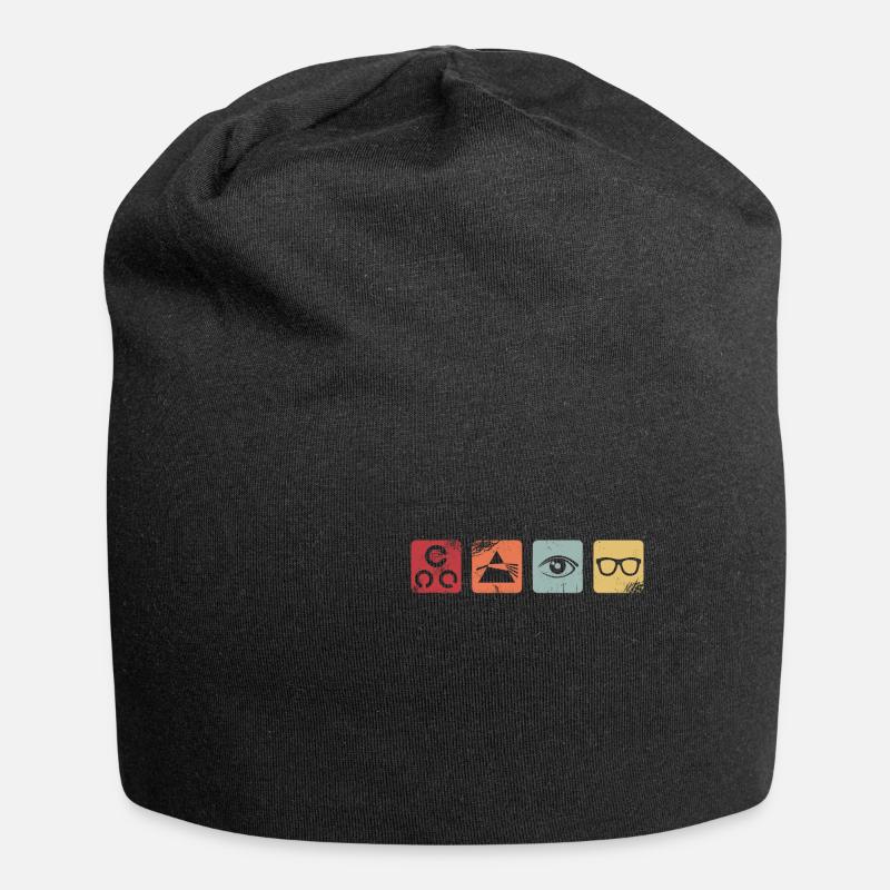 Orthoptist Profession Retro 90s Gift - Jersey Beanie - black