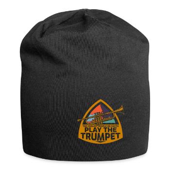 Trompete - Jersey-Beanie - Schwarz - Vorne