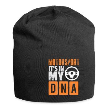Motorsport in my DNA! Gift idea, car - Jersey Beanie - black - Front