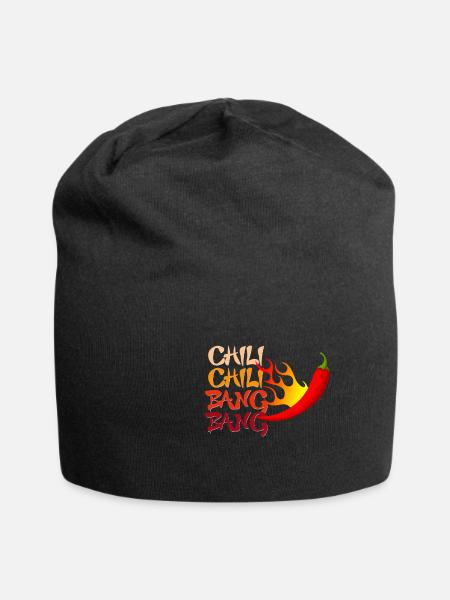 Chili - Jersey-Beanie - Schwarz