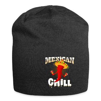 Piment mexicain - Bonnet en jersey - charbon - Devant