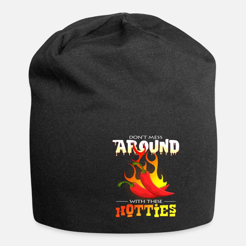 chilli - Jersey Beanie - black
