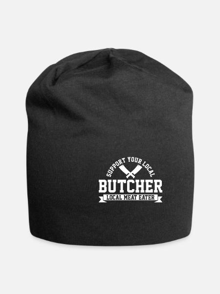 Butcher - Jersey Beanie - black