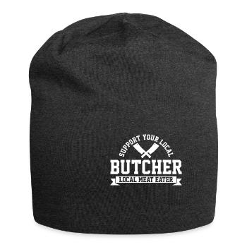 Metzger - Jersey-Beanie - Anthrazit - Vorne