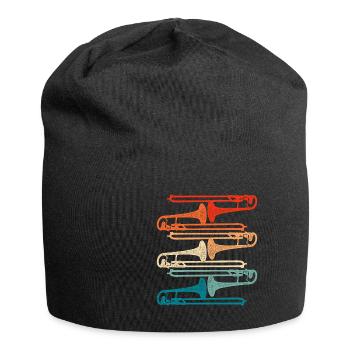 Trombone music - Jersey Beanie - black - Front