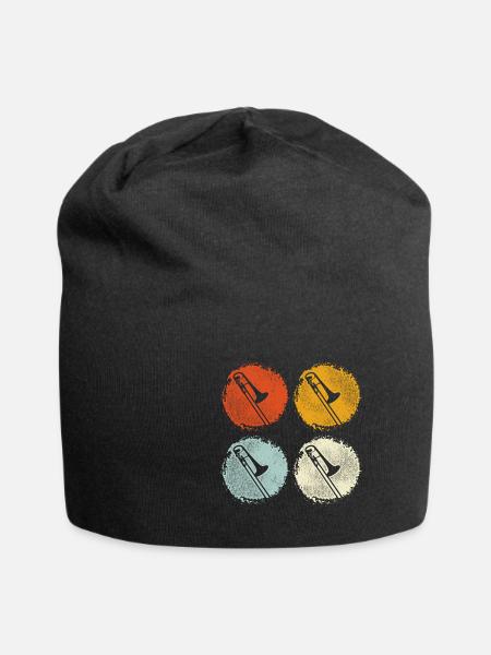 trombone - Bonnet en jersey - noir