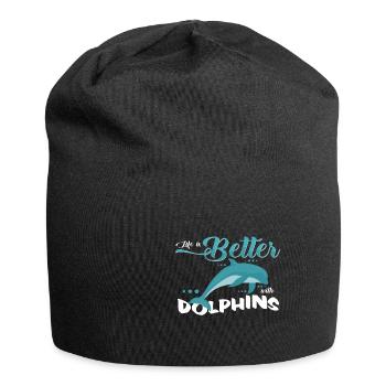 dauphin - Bonnet en jersey - noir - Devant