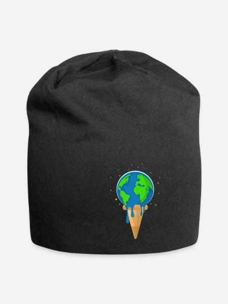 climate Protection - Jersey Beanie - black