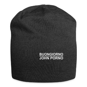 Buongiorno john porno - Jersey-Beanie - Anthrazit - Vorne
