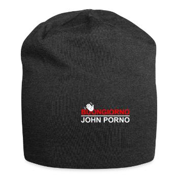 Des phrases drôles - Bonnet en jersey - charbon - Devant