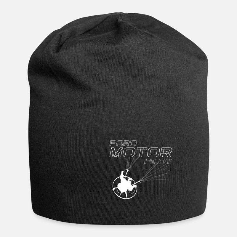 Paramotor pilot - Jersey Beanie - black