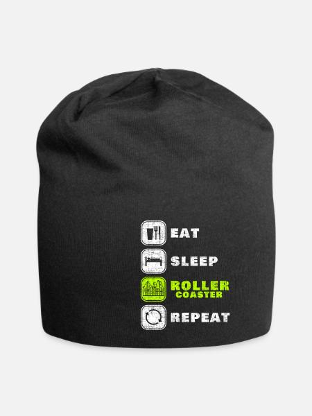 roller coaster - Jersey Beanie - black