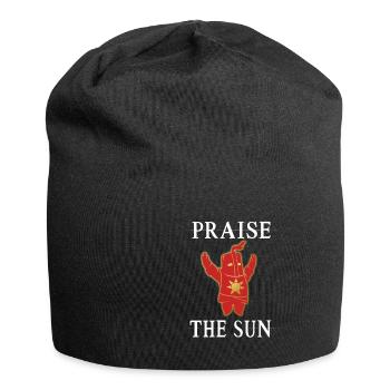 Prais The Sun - Jersey-Beanie - Schwarz - Vorne