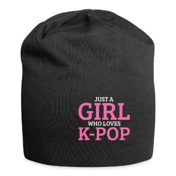 K-Pop - Jersey Beanie - black - Front