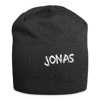 Jonas - Jersey-Beanie - Anthrazit - Vorne