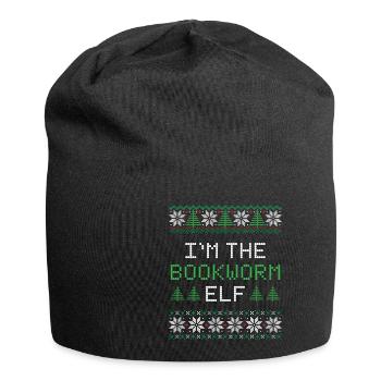 Lutin de Noël - Bonnet en jersey - noir - Devant