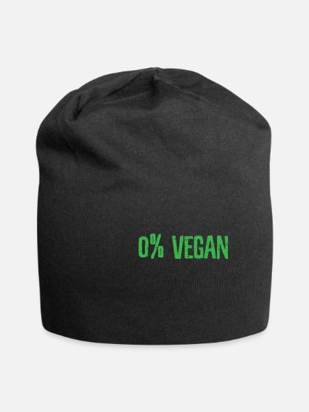 Fleischfresser Fleischfresserin - Jersey-Beanie - Schwarz