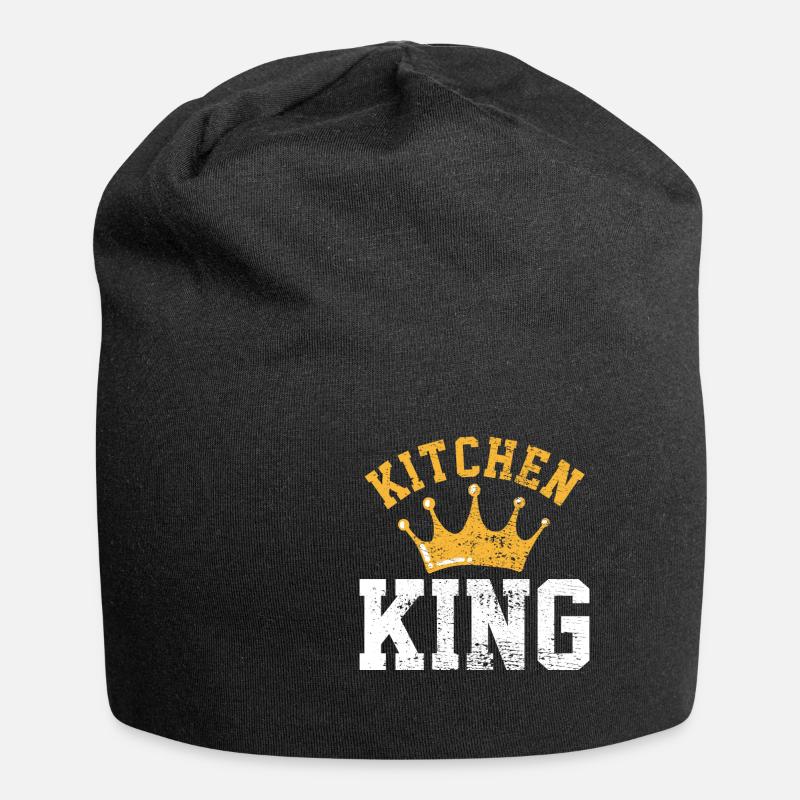 Koch Koch - Jersey-Beanie - Schwarz