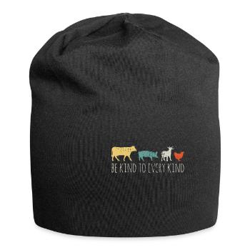 Végétaliens - Bonnet en jersey - noir - Devant