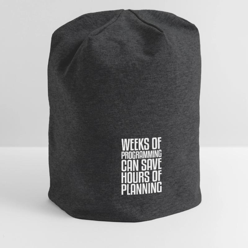 Weeks of Programming | Programmierer Computer IT Jersey-Beanie