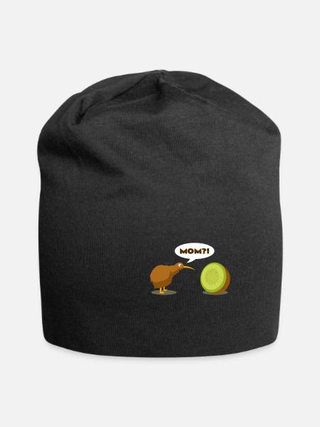 Kiwi oiseau kiwi fruit - Bonnet en jersey - noir